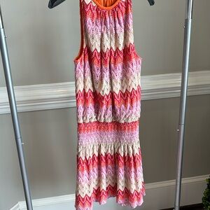 Multi-color fun short sundress